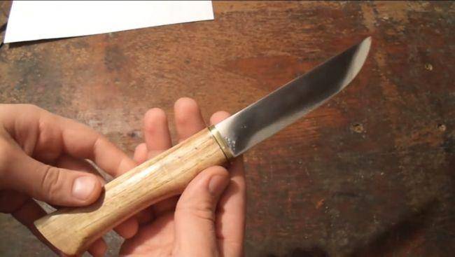 Нож для резьбы по дереву из старого сверла своими руками