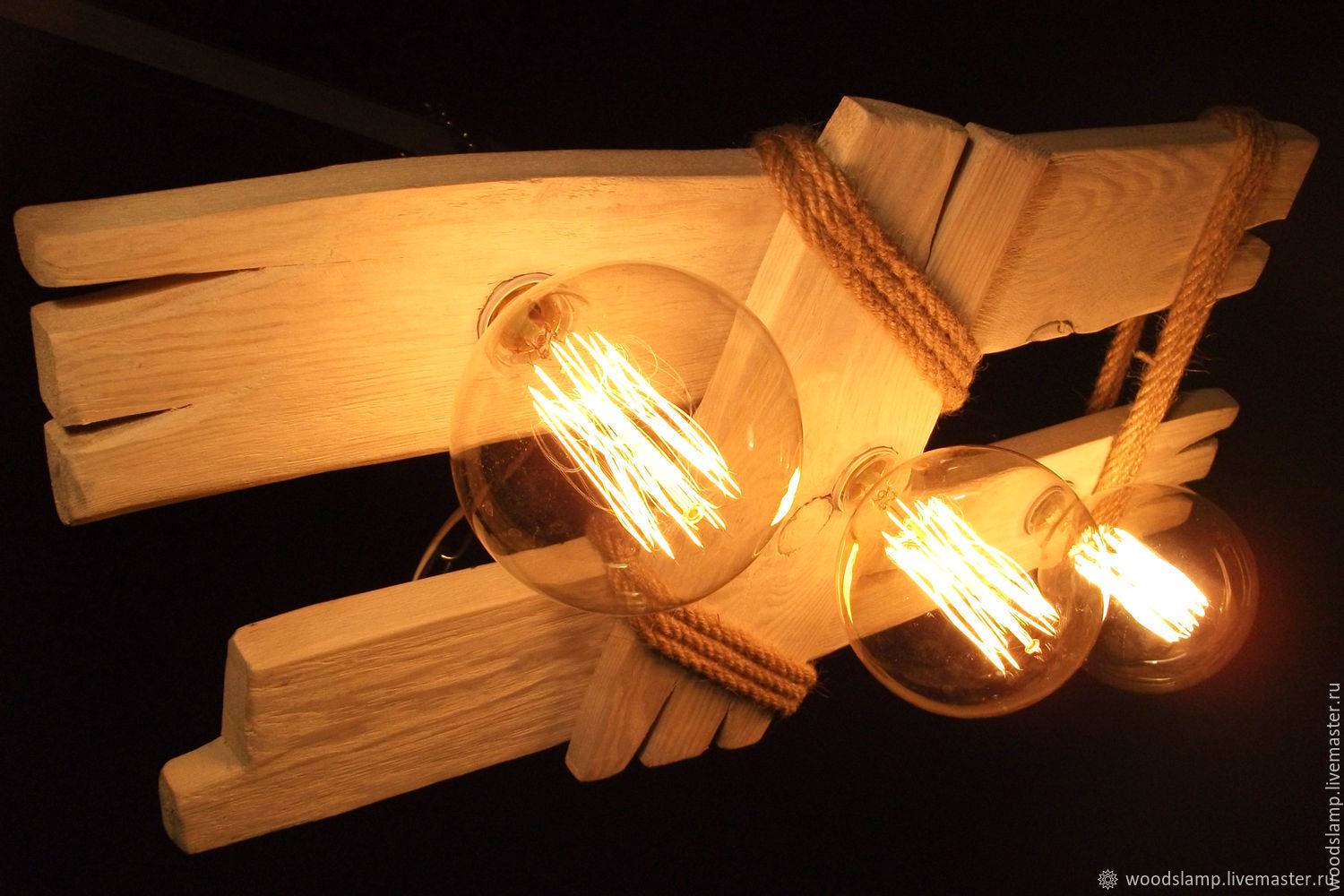 Светильники из фанеры: примеры и изготовление люстры из дерева своими руками