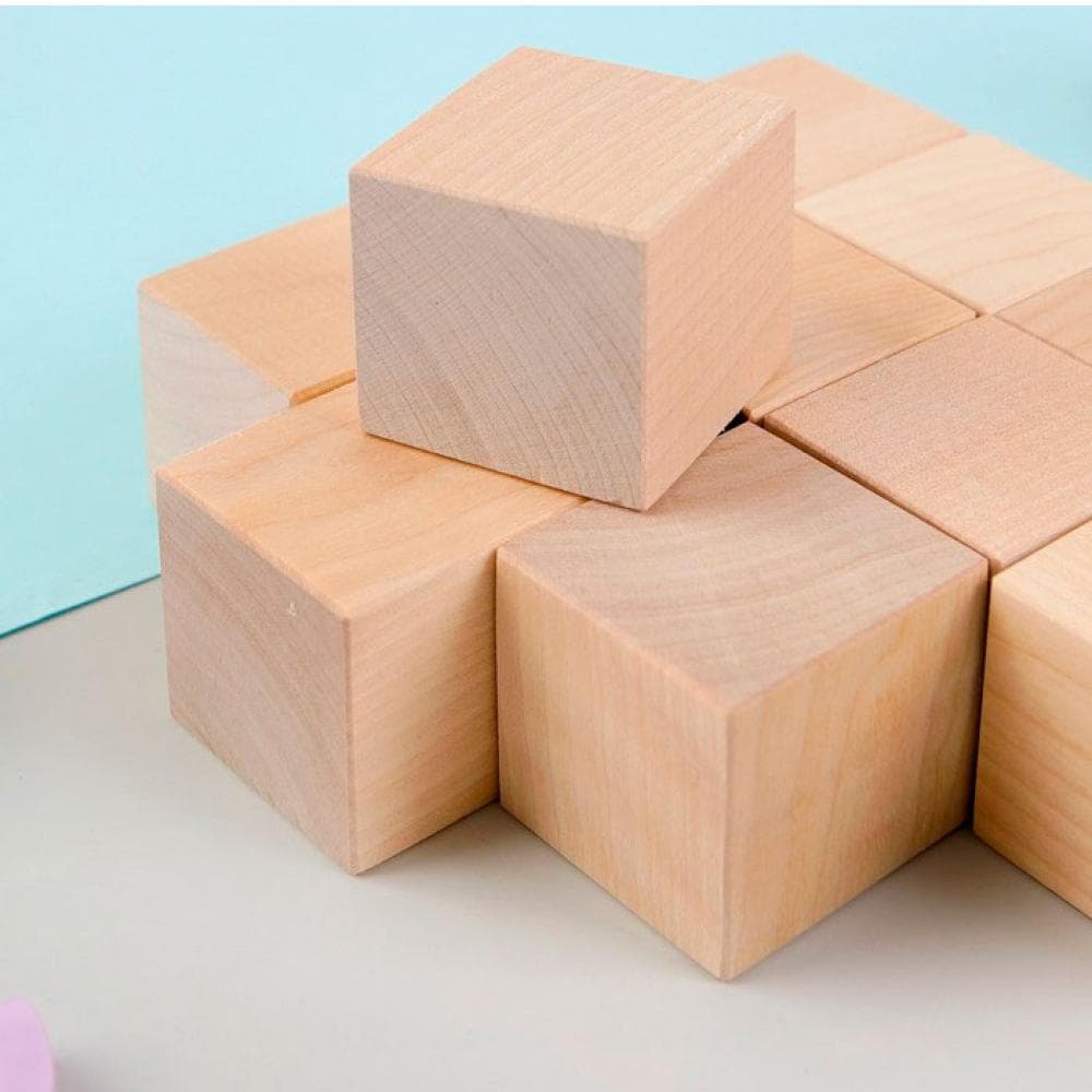 Деревянные кубики своими руками - страна мам
