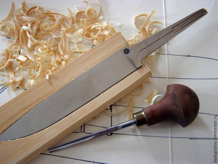 Ножны для ножа, изготовление из разных материалов и различными способами