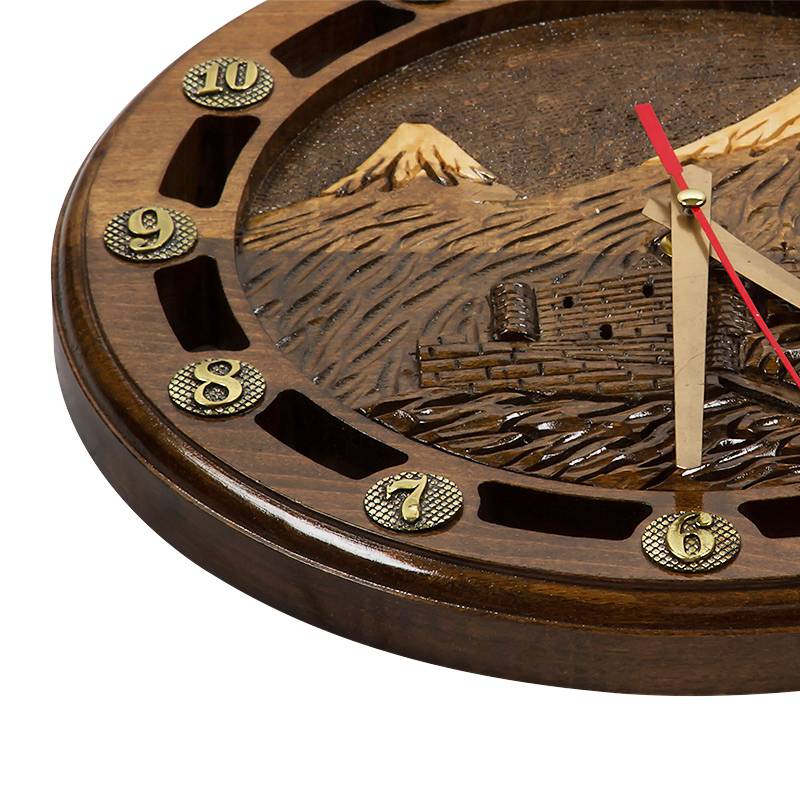 Инструкция настольных электронных деревянных часов
