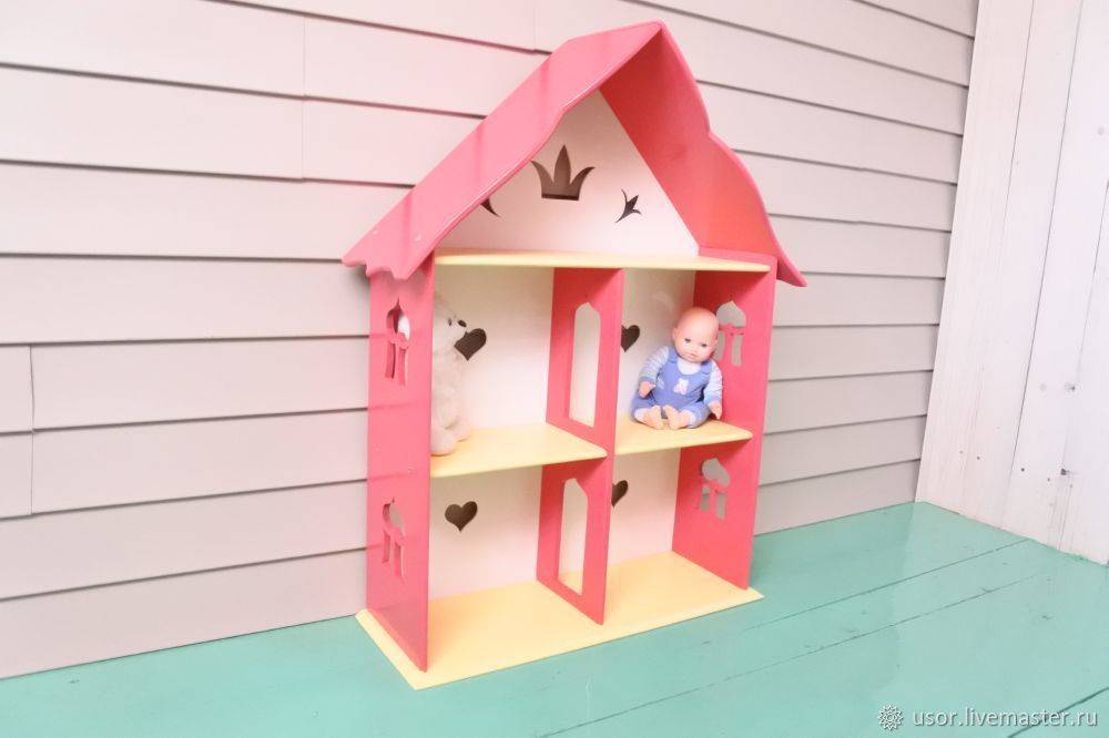 Удивите своего ребёнка – сделайте своими руками кукольный домик для дочки или внучки