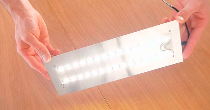 LED-светильник (ночник) из дерева