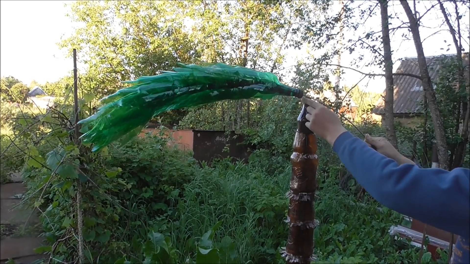 Пальма из пластиковых бутылок: пошаговое изготовление искусственного дерева своими руками
