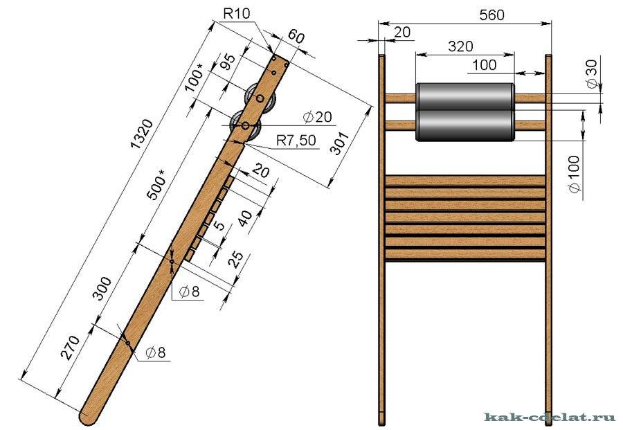 Инструкция по самостоятельной сборке деревянного стула, чертежи и рекомендации