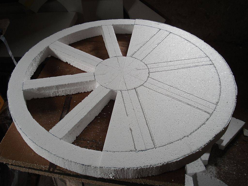 Изготовление деревянного колеса от телеги — своими руками