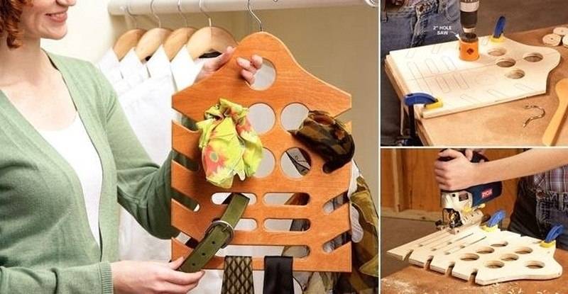 Как своими руками сделать деревянную вешалку