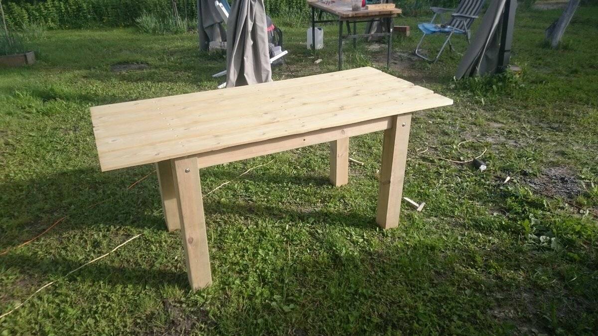 Как сделать стол из дерева своими руками: 7 мастер-классов с пошаговой инструкцией изготовления
