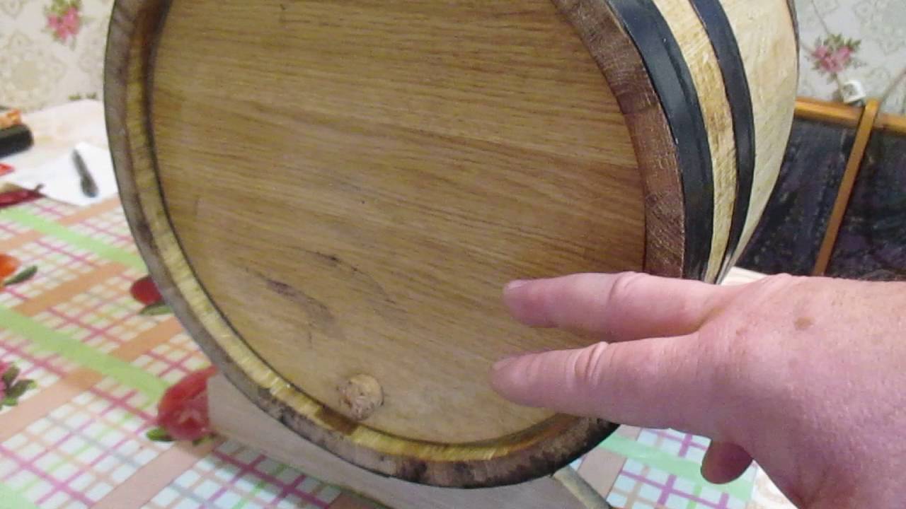 Подготовка дубовой бочки для самогона: вощение тары для коньяка перед использованием