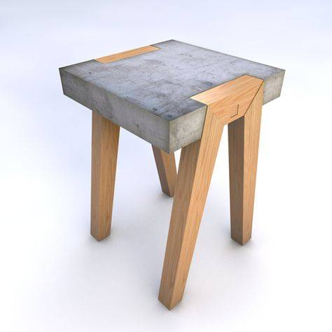 Столы из бетона своими руками: инструкция по изготовлению