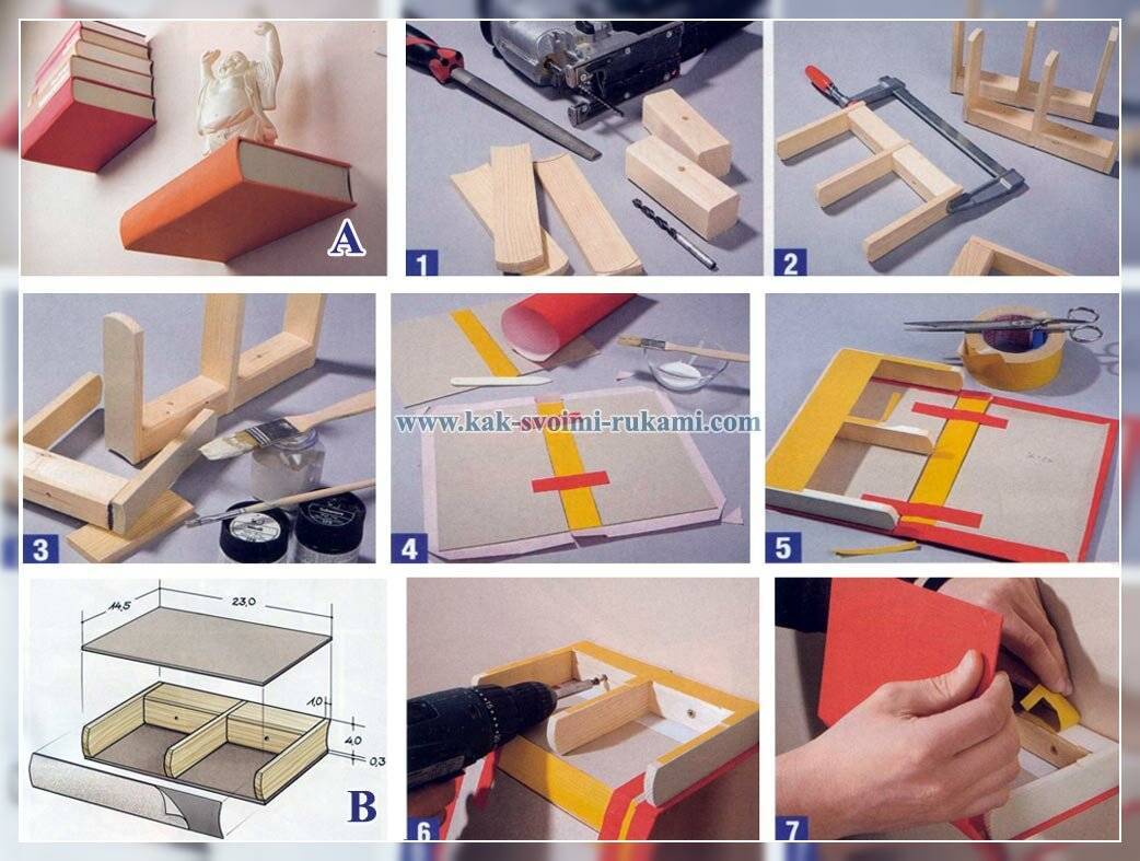 Как сделать красивые полки своими руками: замысел, проект, подбор материала, изготовление