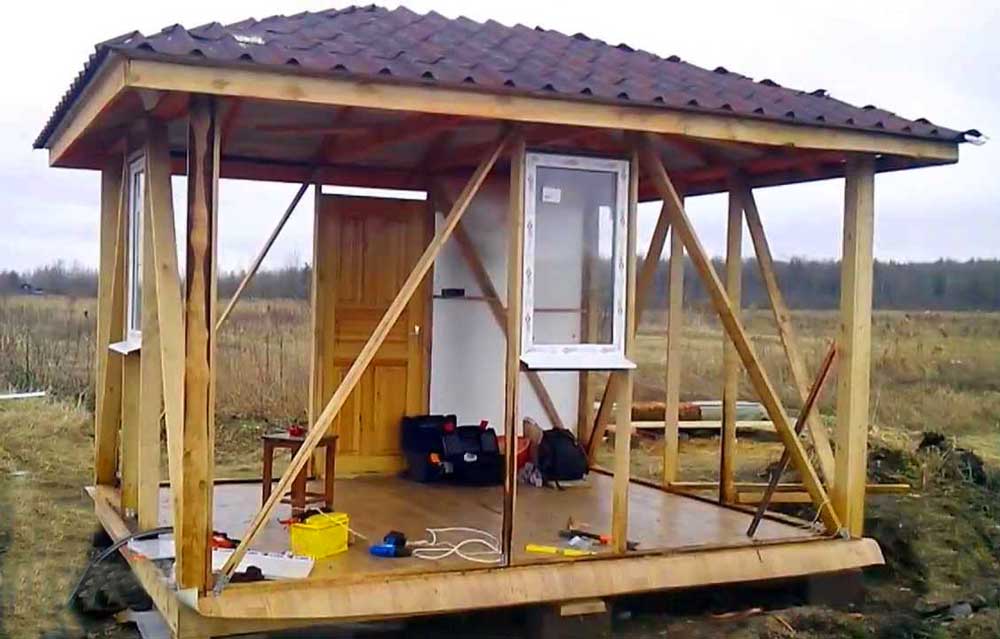 Как построить простому обывателю деревянный дом своими руками