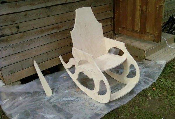 Как сделать складной стул из фанеры