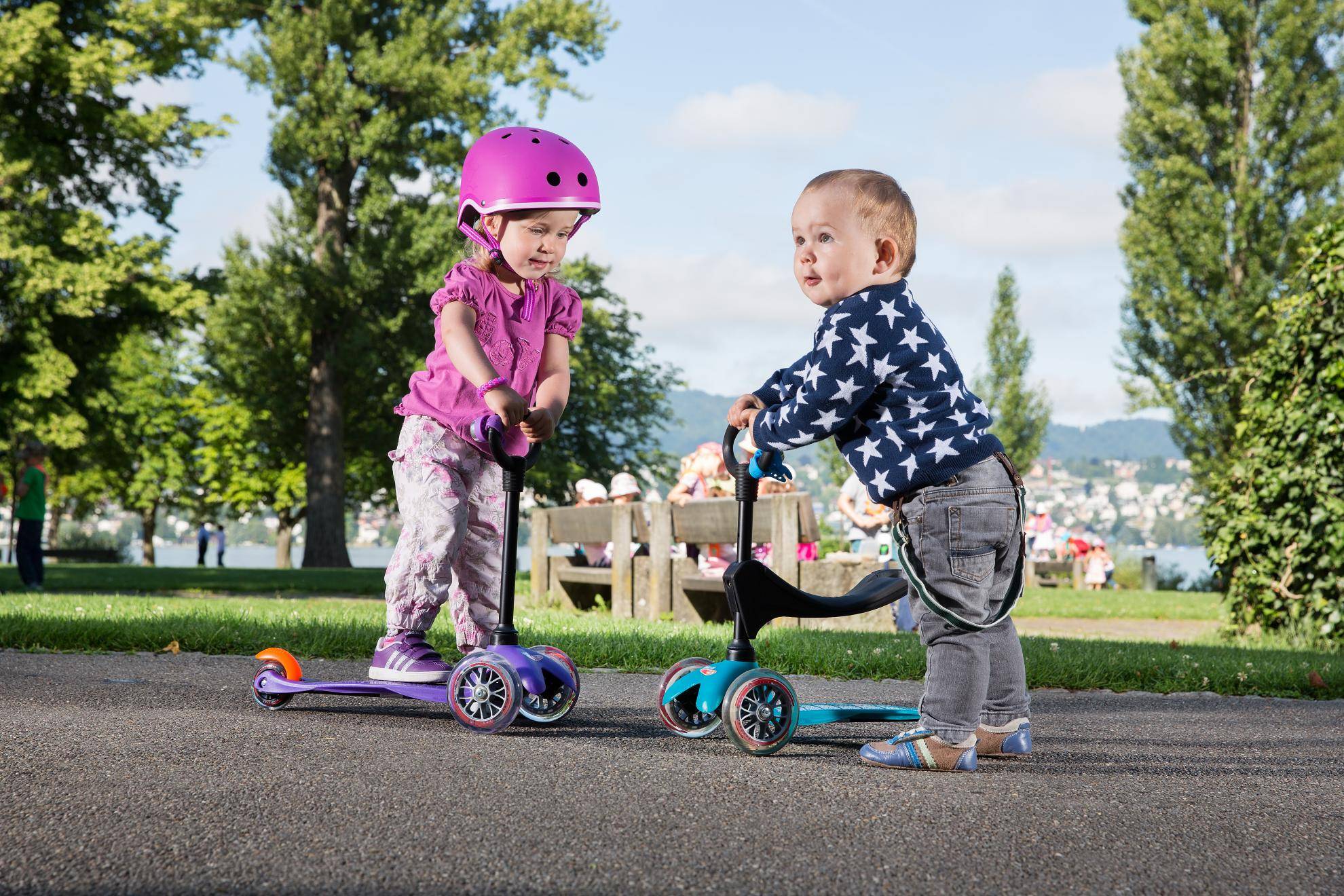 Скутеры для детей: обзор популярных моделей
