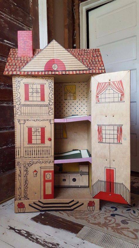 Кукольный домик своими руками: как сделать - схемы, фото, видео