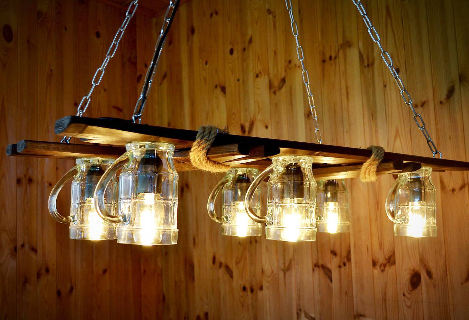 Самодельные деревянные светильники — подробная инструкция