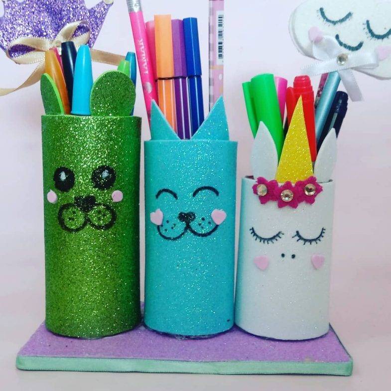 Карандашница своими руками: как сделать подставку для карандашей из дерева, втулок от туалетной бумаги или пластиковой бутылки. чертежи, фото, схемы с инструкциями
