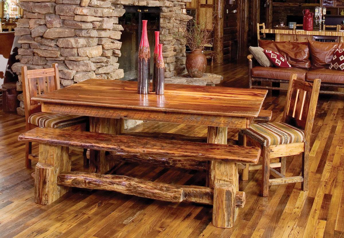 Деревянный стол:  уникальные дизайн-проекты для создания стола своими руками (106 фото + инструкция)