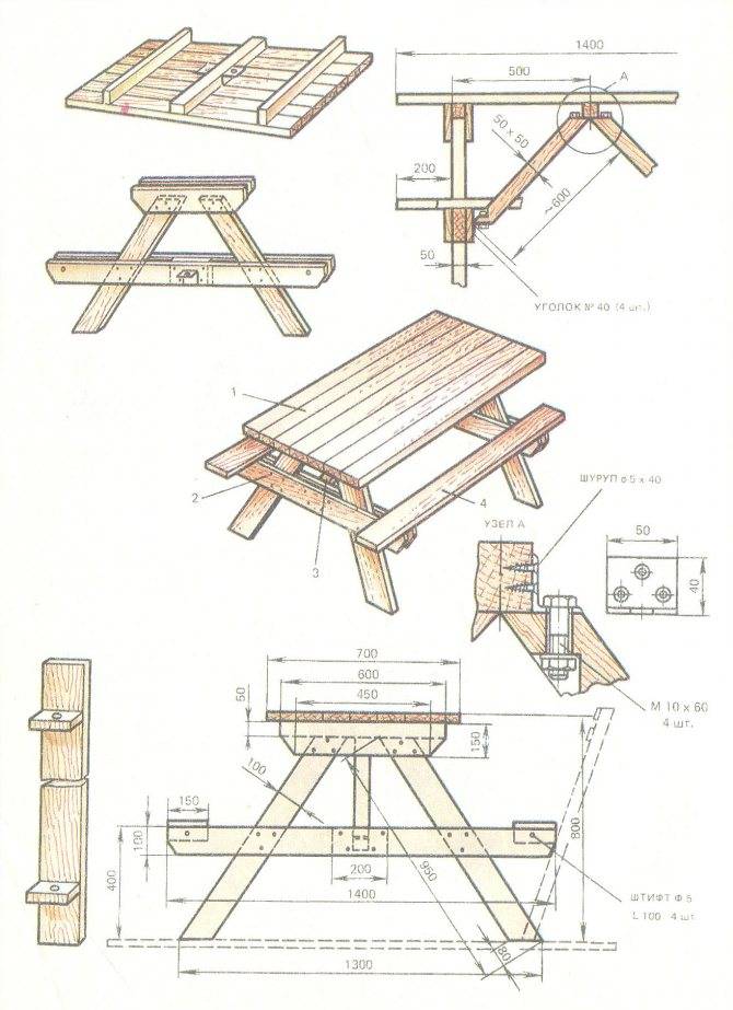 Садовая скамейка со спинкой своими руками: чертежи интересных задумок для реализации