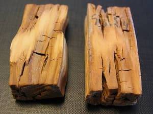 Влияние различных жидкостей на древесину