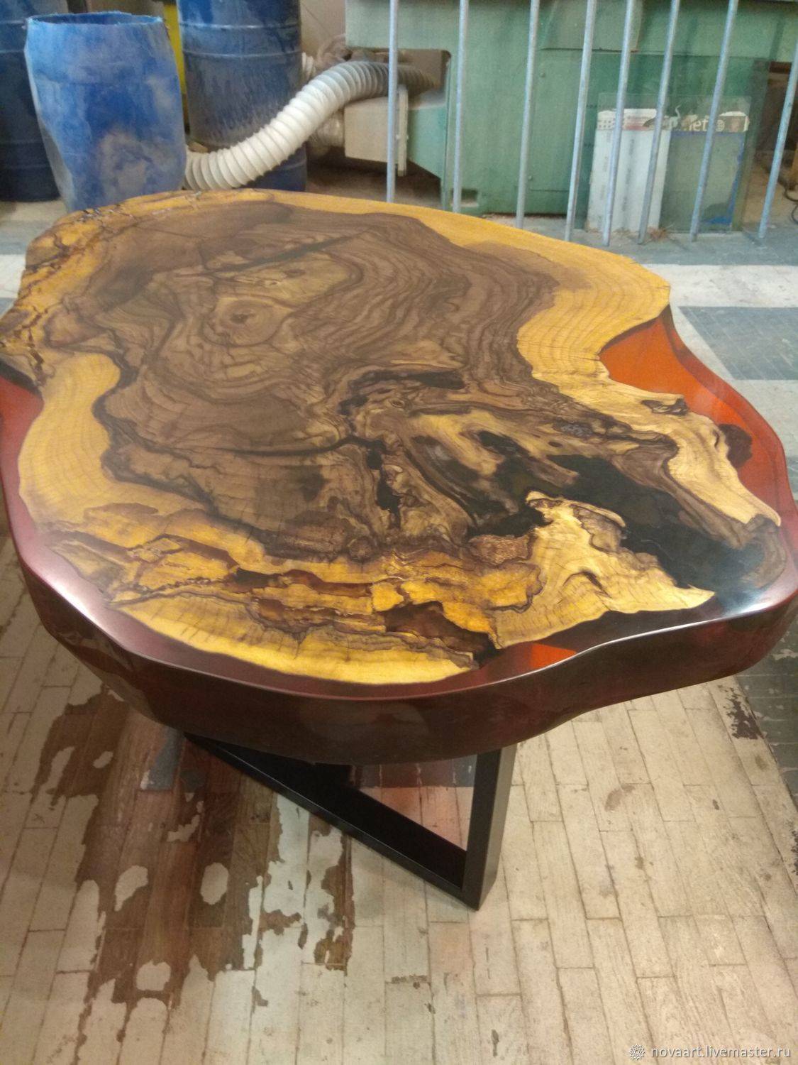 Необычные столы | для тех, кто любит работать с деревом