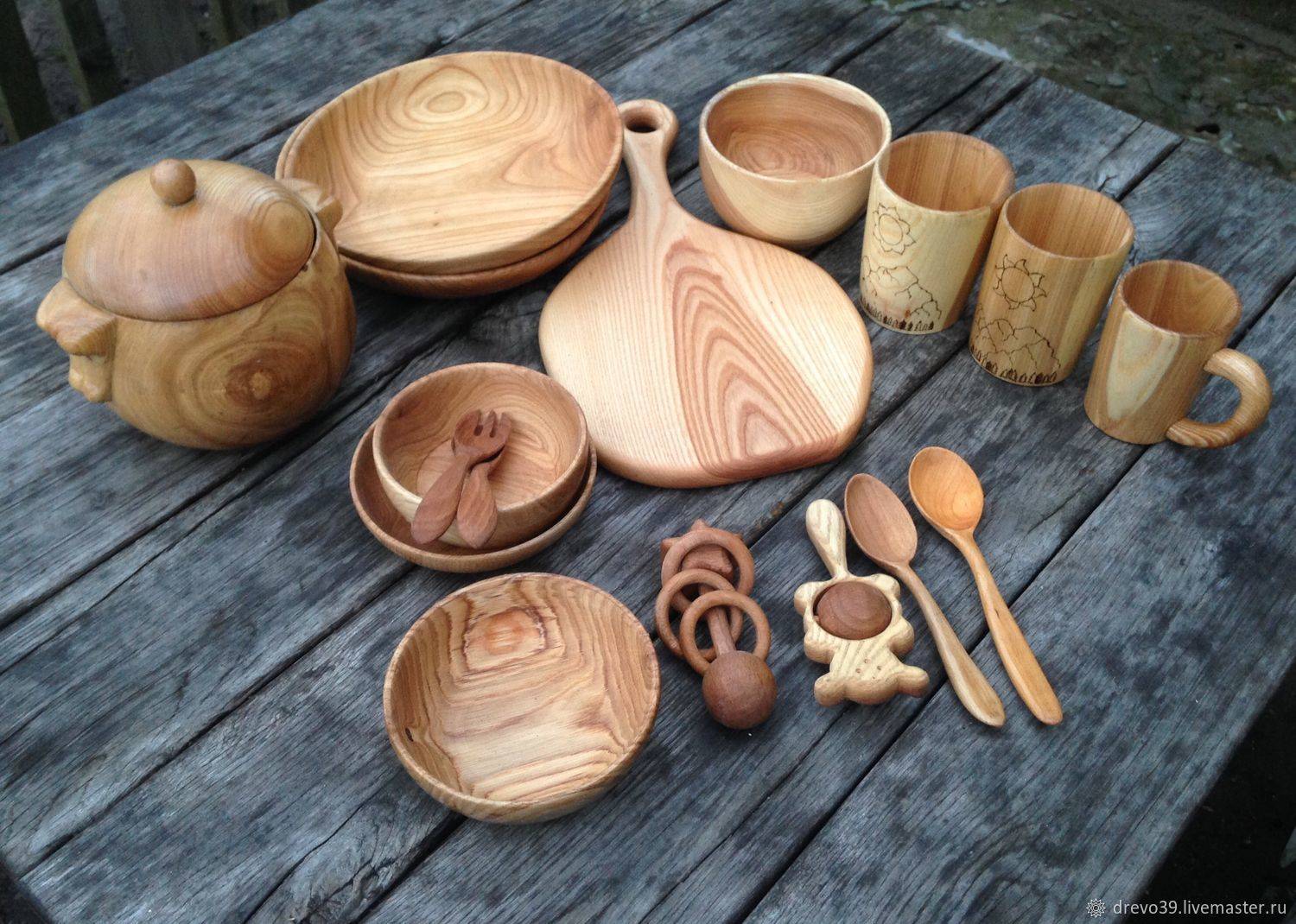 Проектная работа "деревянная посуда"