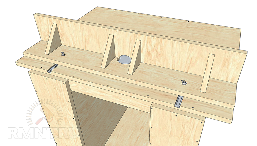 Фрезерный стол для ручного фрезера по дереву: устройство, конструкция