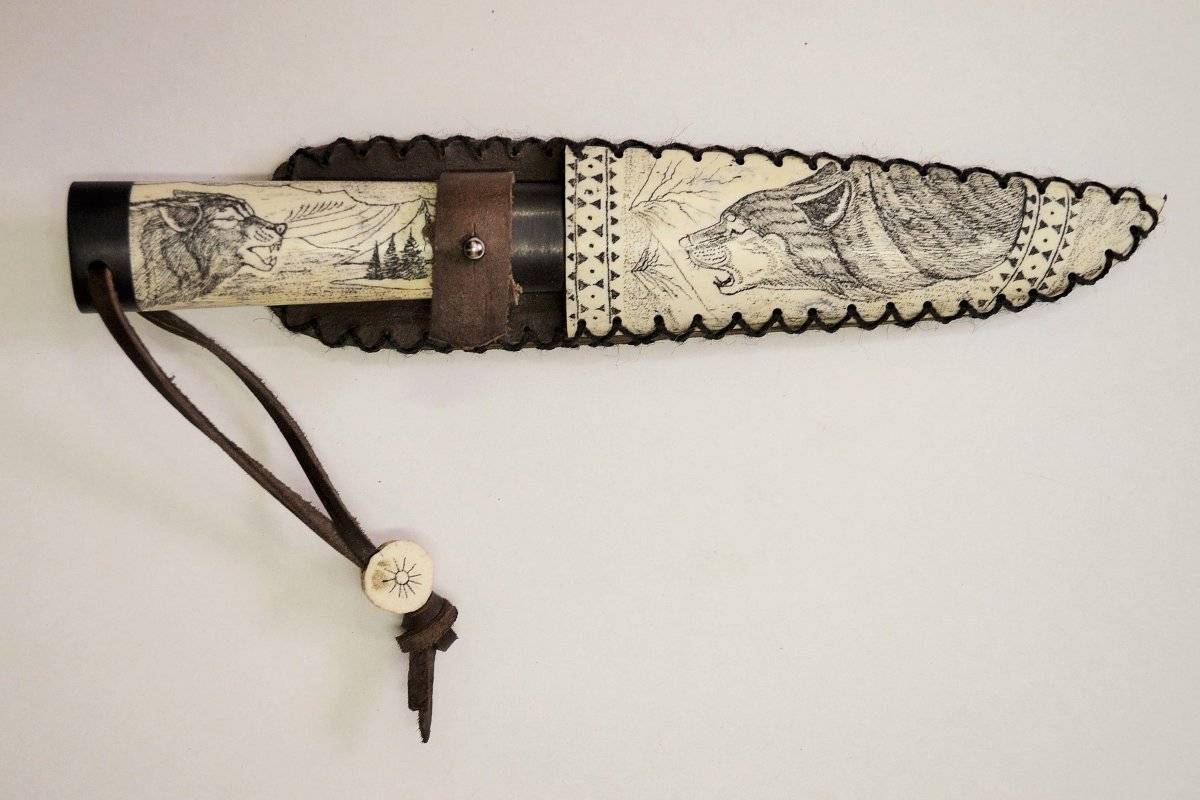 Скандинавский нож: фото оружия для охоты