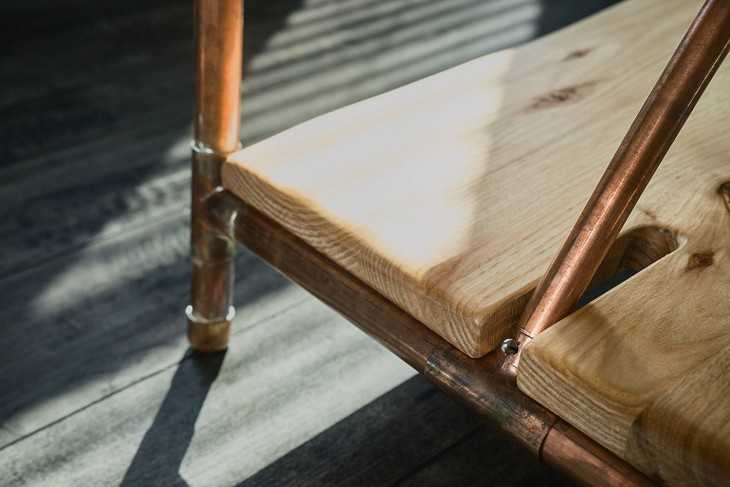 Журнальный столик из древесины своими руками