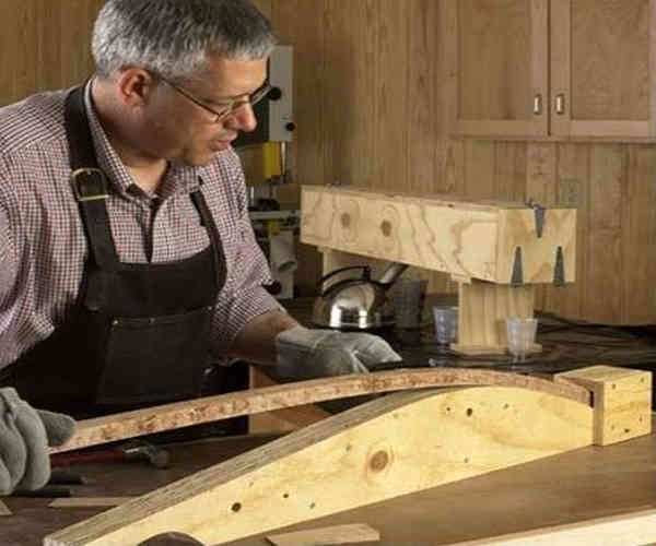 Как делать гнутые деревянные детали