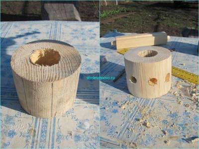 Изготовление деревянного колеса от телеги