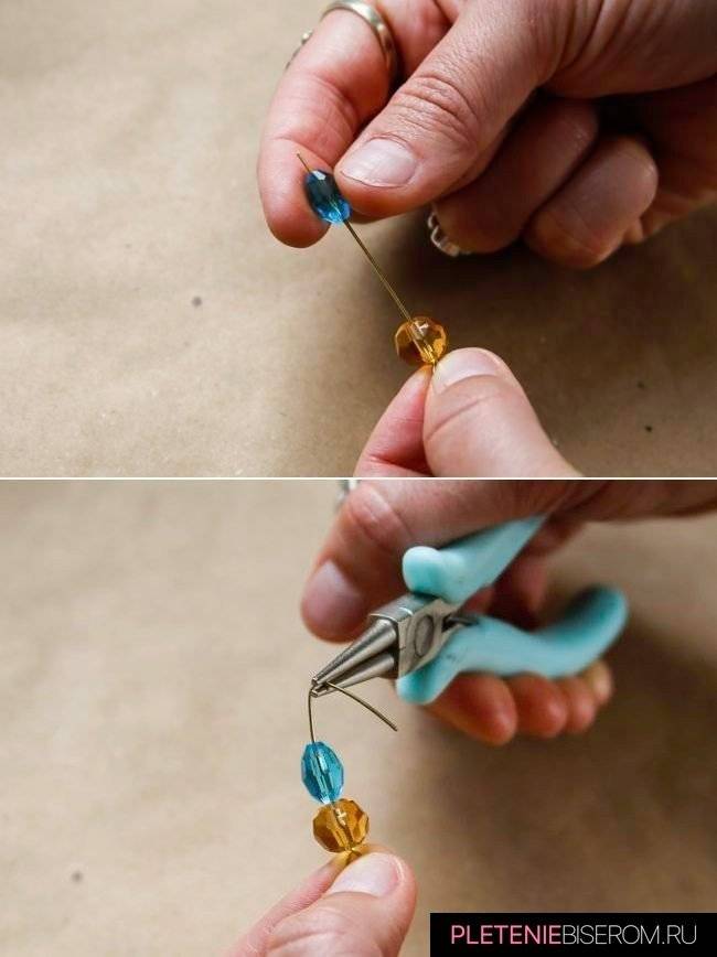 Как сделать сережки своими руками: техника изготовления сережек из разных материалов