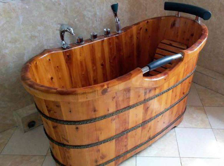 Как сделать деревянную ванну - ванны из дерева | стройсоветы