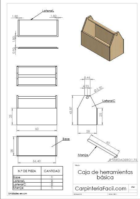 Как сделать ящик для инструмента: схемы, чертежи, инструкция с фото