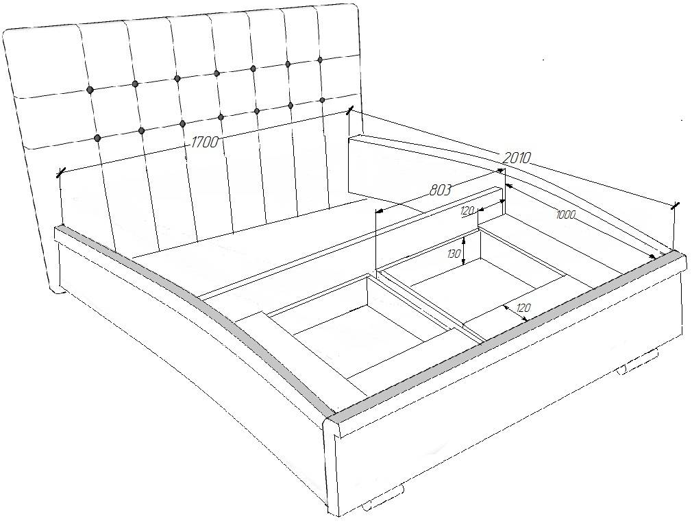 Изготовление и декорирование двуспальной кровати
