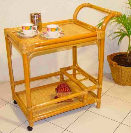 Сервировочный столик на колесиках складной, деревянный, стеклянный, фото