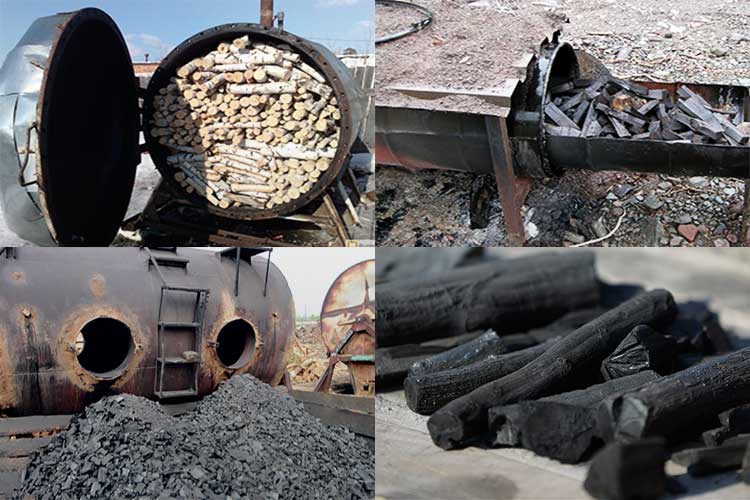 Как сделать древесный уголь своими руками дома?