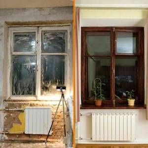 Как отремонтировать деревянное окно своими руками