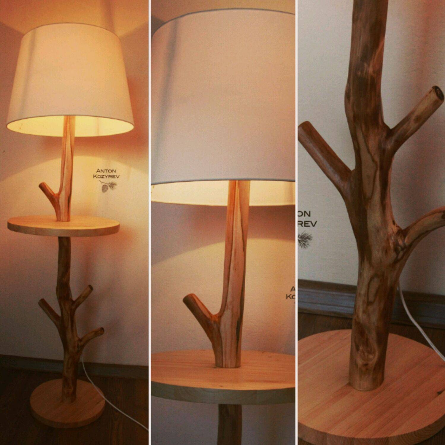 Настольная лампа своими руками из дерева и из фанеры своими руками: чертежи, подборка идей