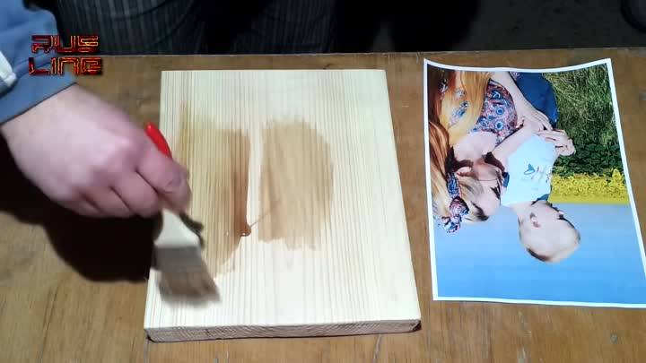 Перенос картинок на деревянную поверхность! handmade. ⋆ lifeservice