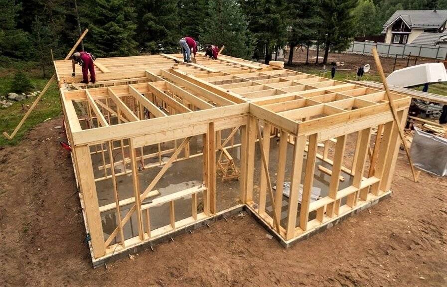 Как быстро и недорого построить каркасный дом своими руками
