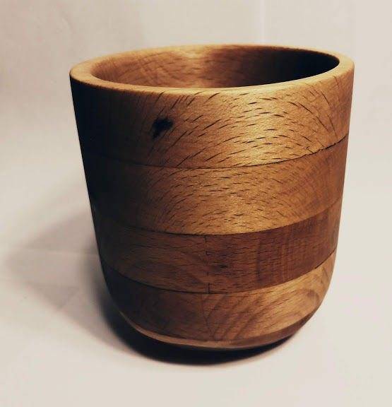 Деревянная чашка без токарного станка