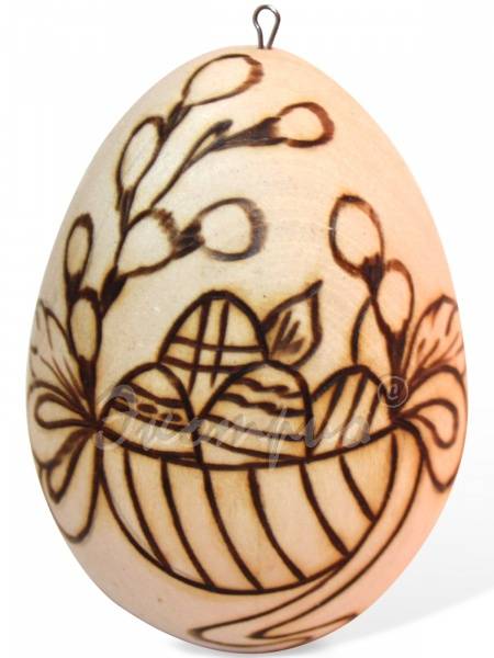 Как разрисовать деревянное яйцо. роспись деревянного яйца «золотые узоры