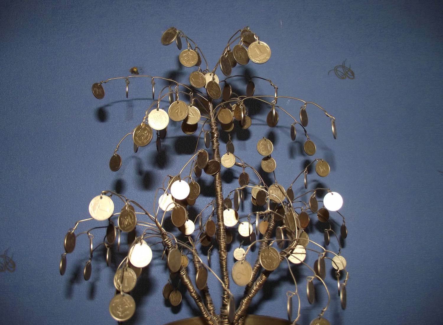 Денежное дерево – талисман из монет на богатство, как сделать своими руками