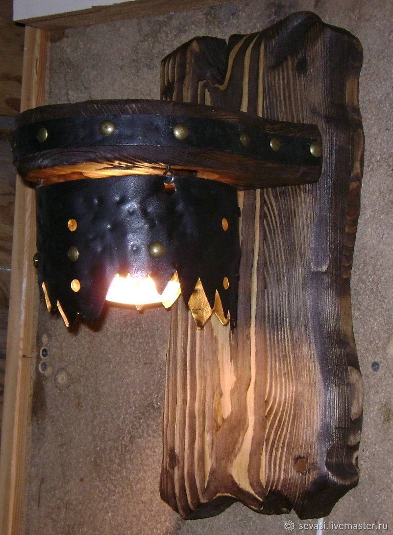 Деревянные потолочные светильники своими руками: фото и видео