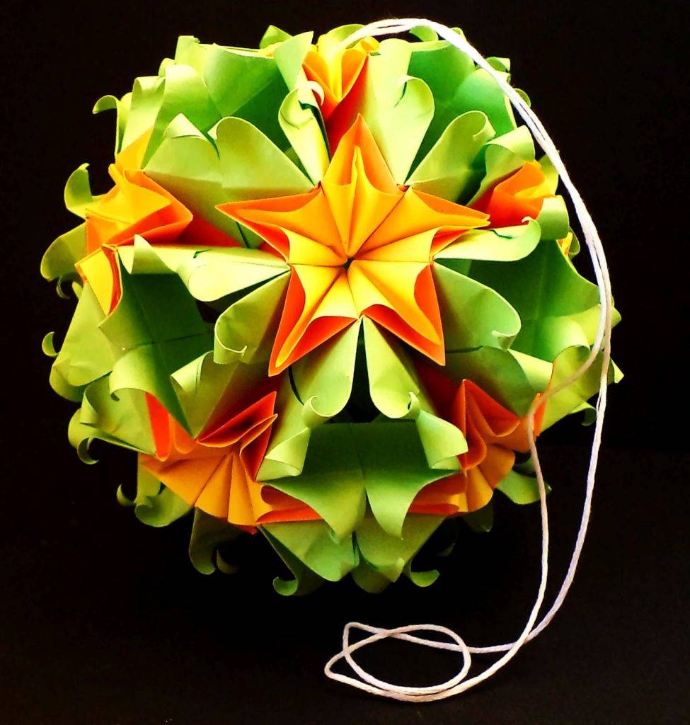 Красивый цветок оригами | море творческих идей для детей