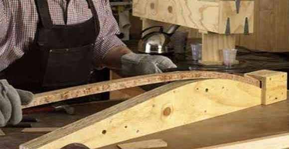 Как горячей трубой изогнуть деревянные заготовки