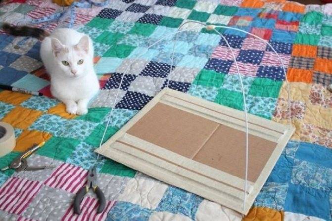 Домик для кошки своими руками из коробок или фанеры - чертежи и инструкции, необычные фото идеи