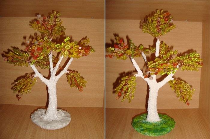 Дерево из бисера – оригинальный сувенир