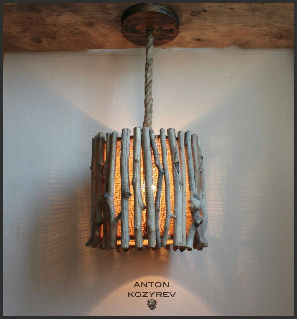 Светильники из фанеры: примеры и изготовление люстры из дерева своими руками